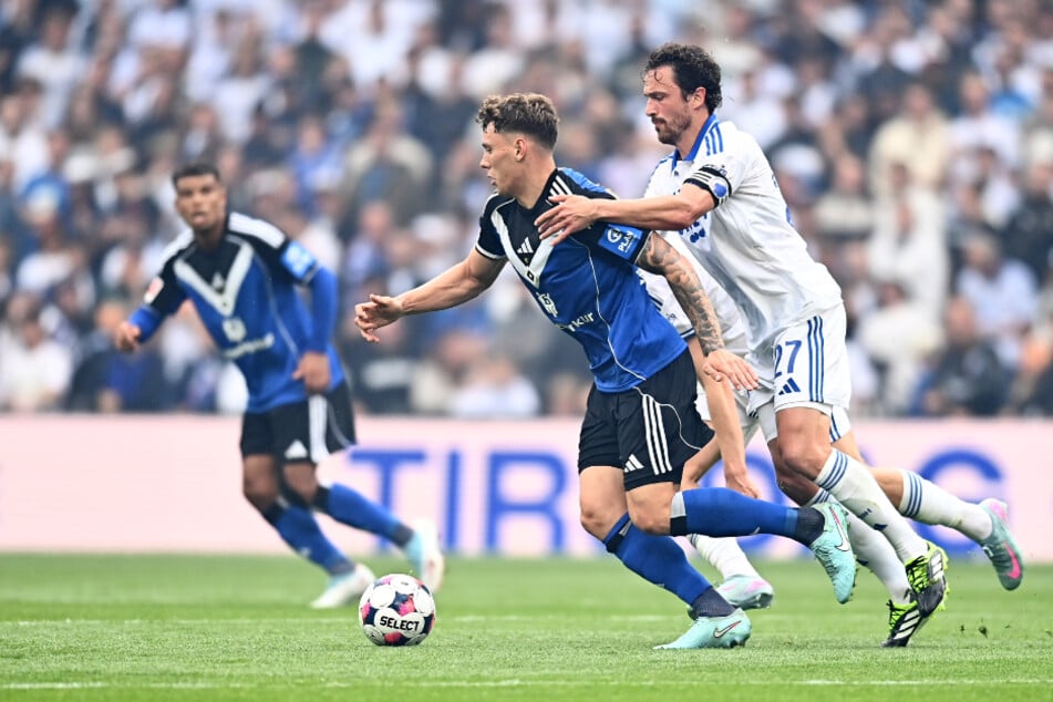 Nicolai Remberg (m.) gehörte zu drei Neuzugängen, die in der Startformation standen.