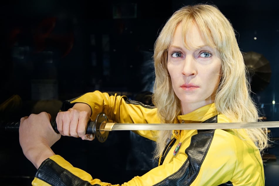 Berlin: Nanu, was macht Uma Thurman denn im Samurai Museum in Berlin?