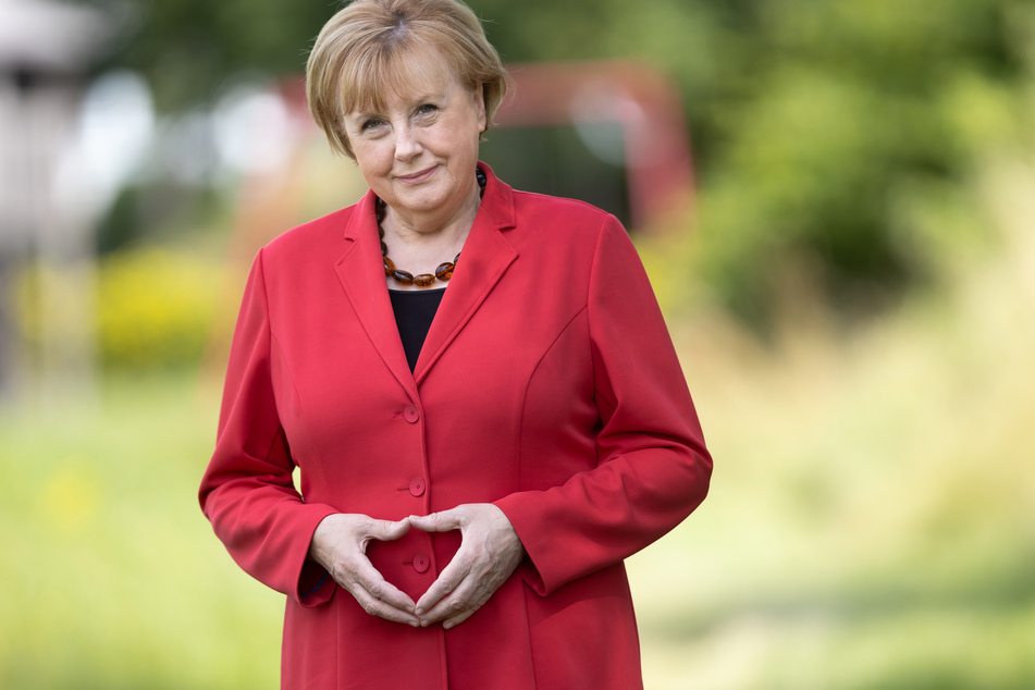 Ursula Wanecki ist das Double der früheren Bundeskanzlerin Angela Merkel (67, CDU).