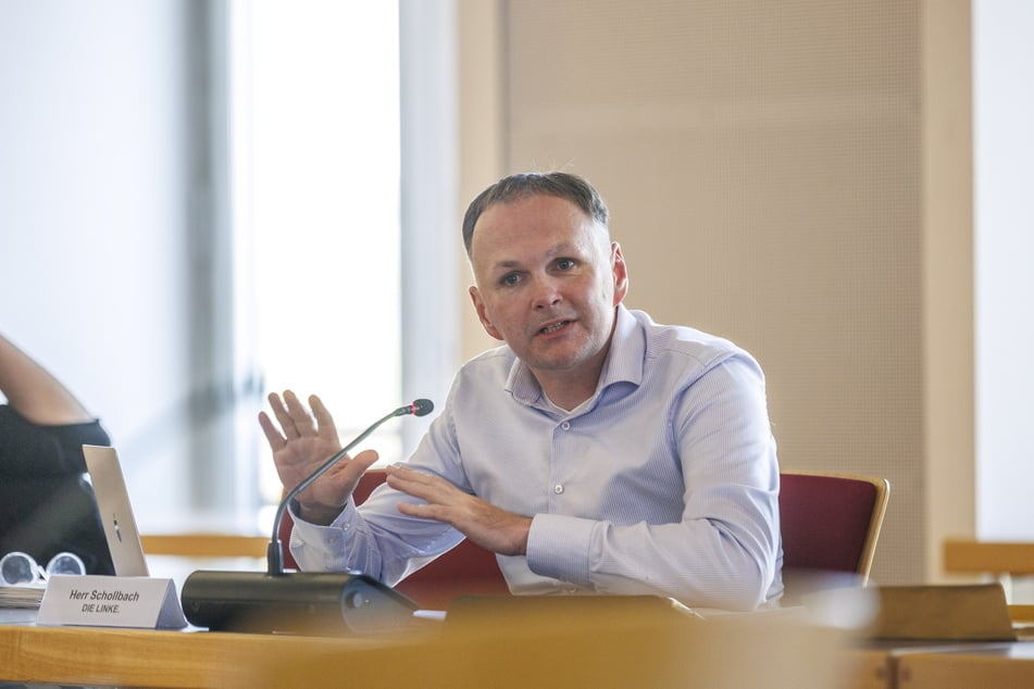 Fraktions-Chef André Schollbach (46, Linke) will den Brunnen-Fehler korrigieren.