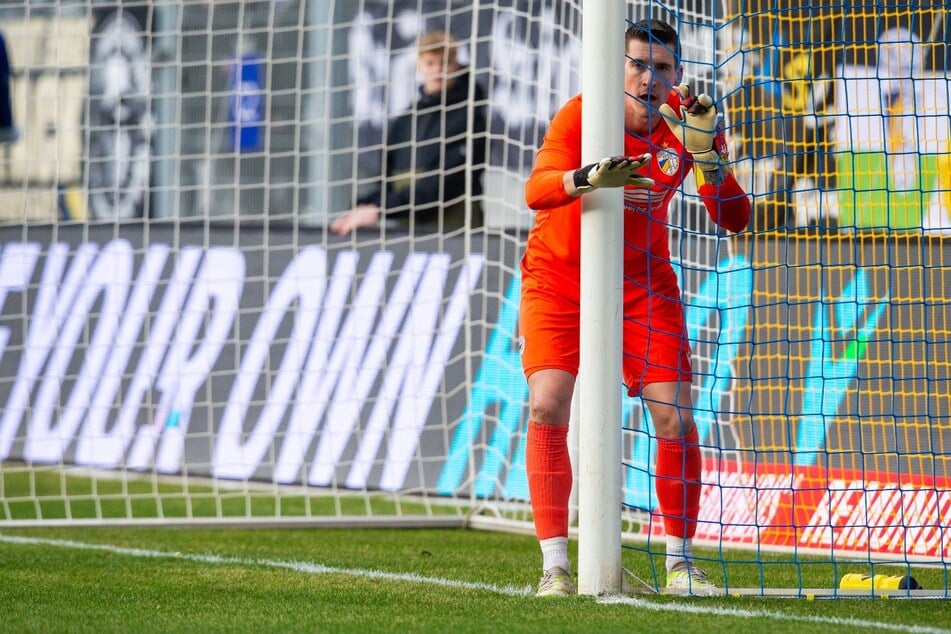 Kevin Kunz (32) wird höchstens noch zweimal das Tor des FC Carl Zeiss Jena hüten.