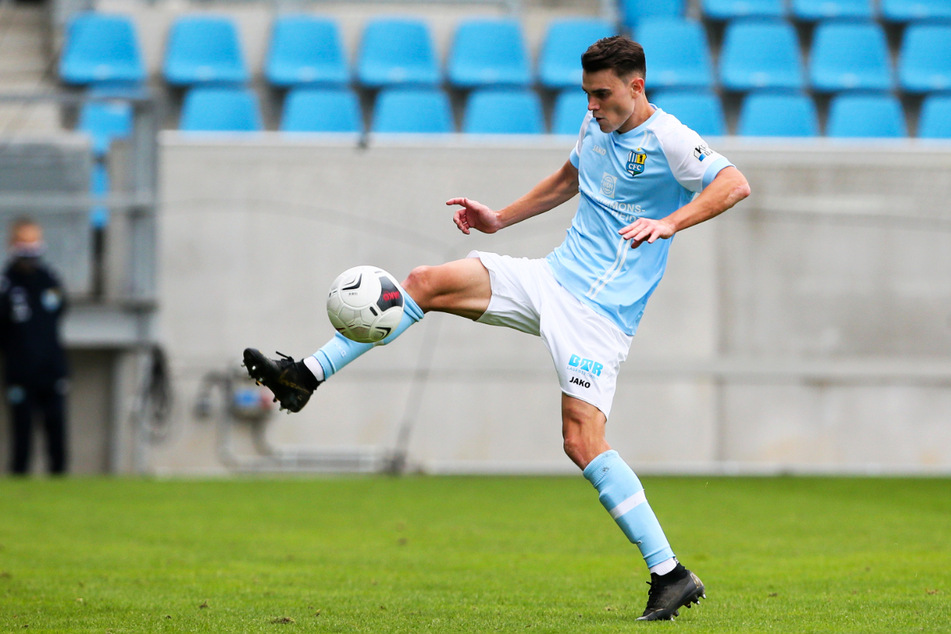 Lukas Knechtel (26) kam für den Chemnitzer FC auf 13 Einsätze.