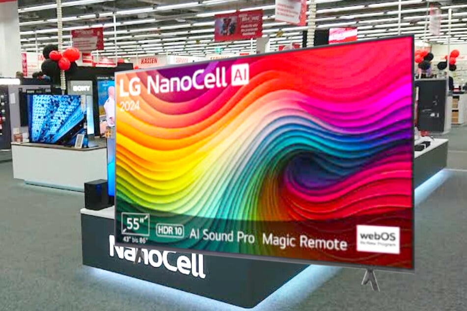 Diese 55-Zoll-Fernseher von LG ist bei MediaMarkt am Sonntag (25.5.) im Angebot