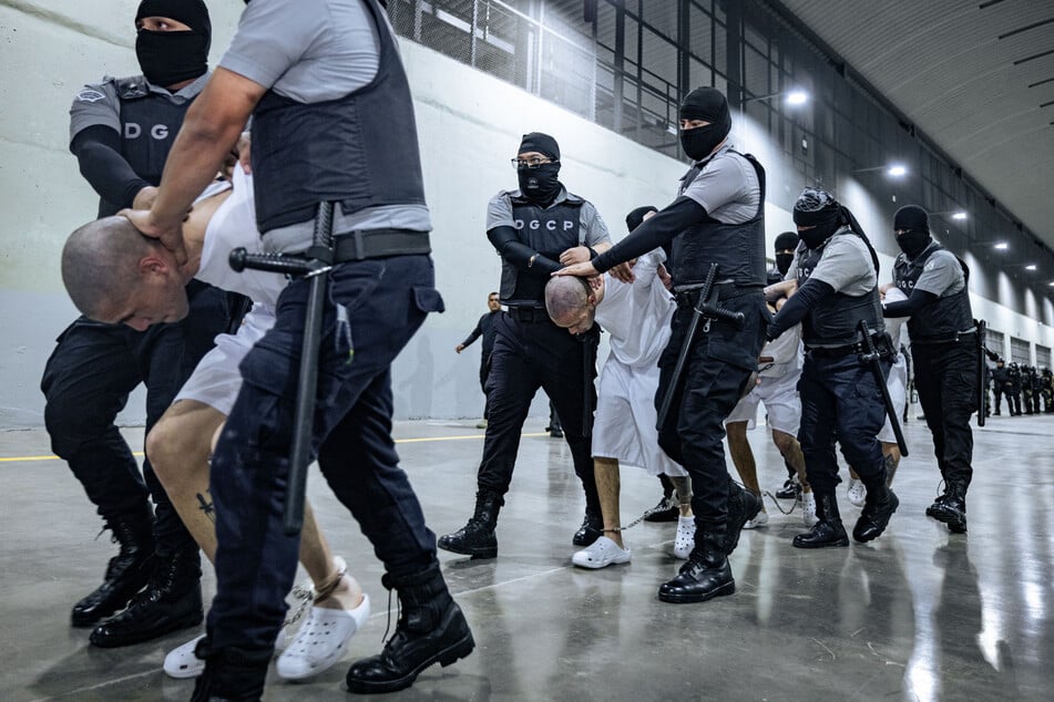 Human rights organizations have reported systematic torture of people deported by the US to El Salvador's CECOT prison.