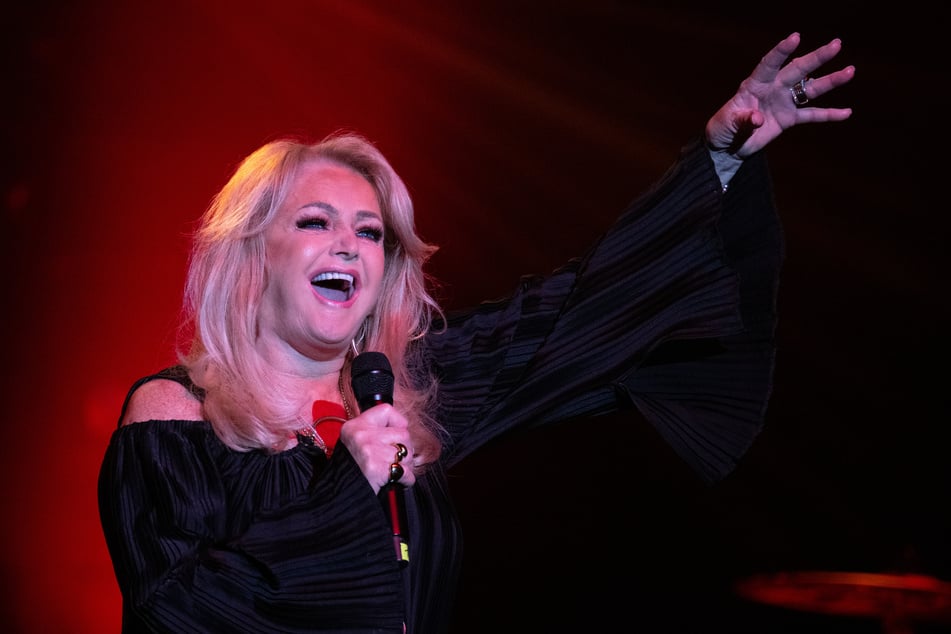 Bonnie Tyler (73) singt seit 1982 ihren Hit "Eclipse of the Heart".