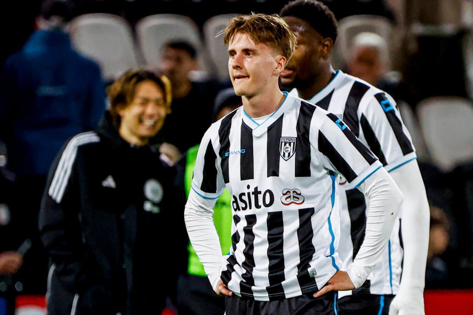 Erik Ahlstrand (24) konnte bei Heracles Almelo Spielpraxis sammeln, den Abstieg aber nicht verhindern.