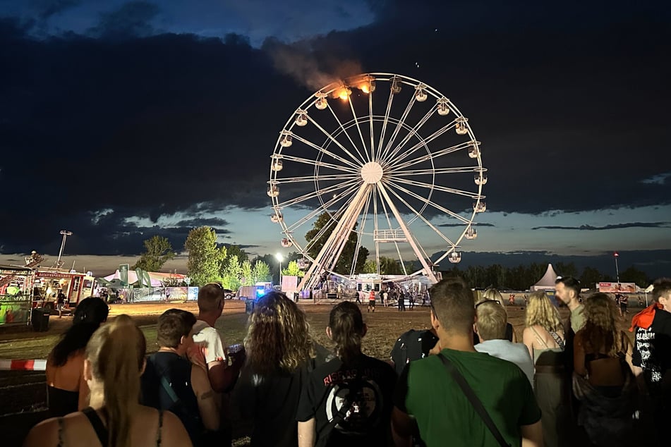 Auf dem Highfield-Festival am Störmthaler See geriet im August in Brand.