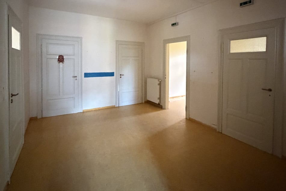 Der Flur im ersten Obergeschoss.