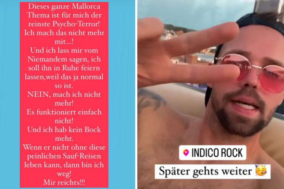 Während Jakub Jarecki (26) ordentlich angeheitert in der Bar des Indico-Rock-Hotels am Ballermann mächtig zündet, rastet Kate auf Instagram aus.
