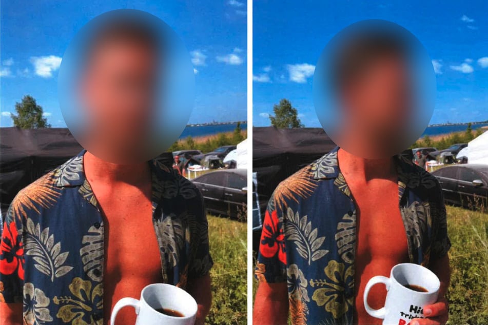 Mit Fotos wurde nach dem Mann gesucht. Die Suche war erfolgreich.