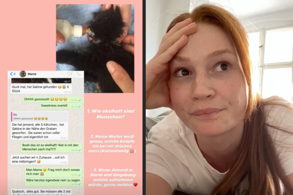 Jana kann nicht fassen, was ihre Mutter ihr schreibt.