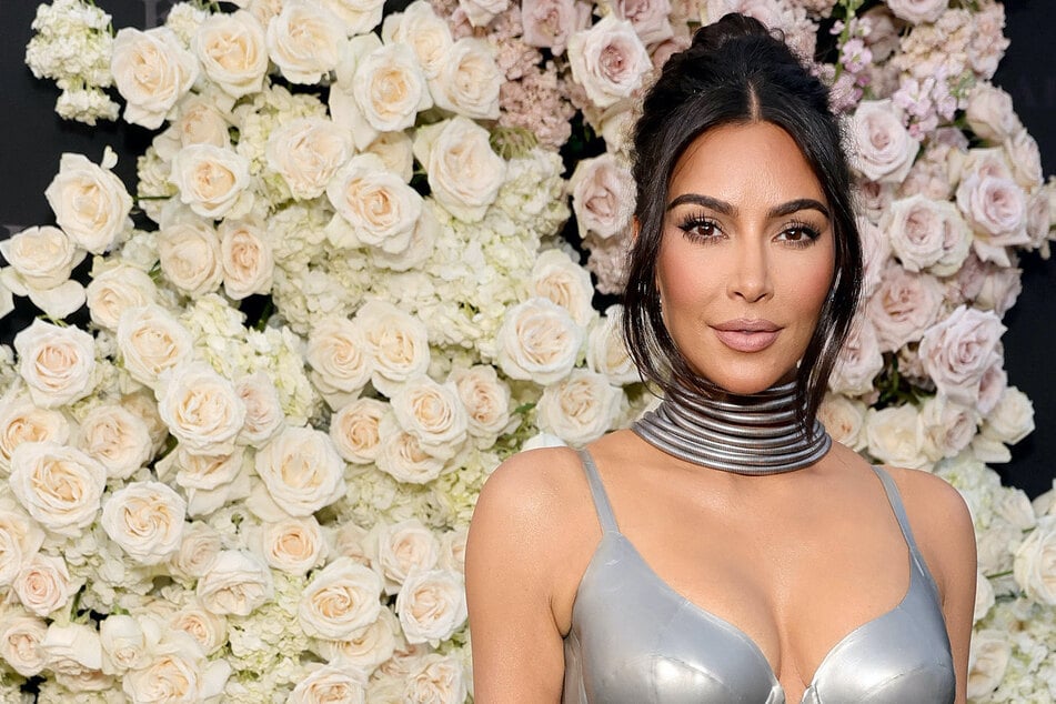 Kim Kardashian glimmers in diamonds in honor of Swarovski x SKIMs collab