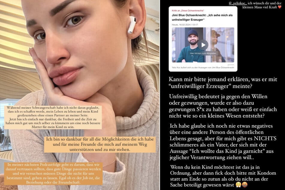 Model Neele Bronst (27) ist schockiert über Jimi Blue Ochsenknecht (32) und findet auf Instagram klare Worte.