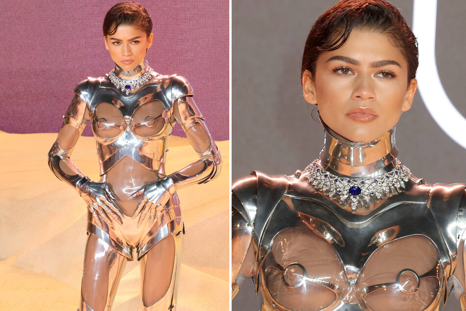 Zendaya wowed in a vintage Thierry Mugler cyborg suit for the London premiere of Dune: Part Two earlier this year.