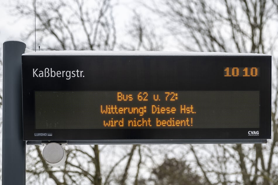 Die Haltestelle Kaßbergstraße wird aktuell nicht bedient.