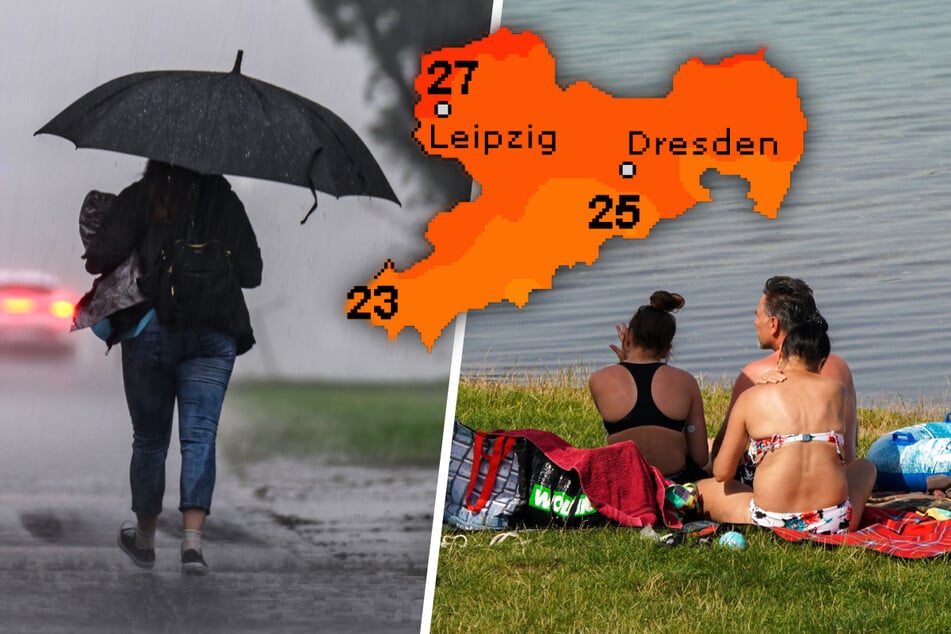 Wetter in Sachsen: Erst nochmal richtig Sommer, dann Sturm und Gewitter