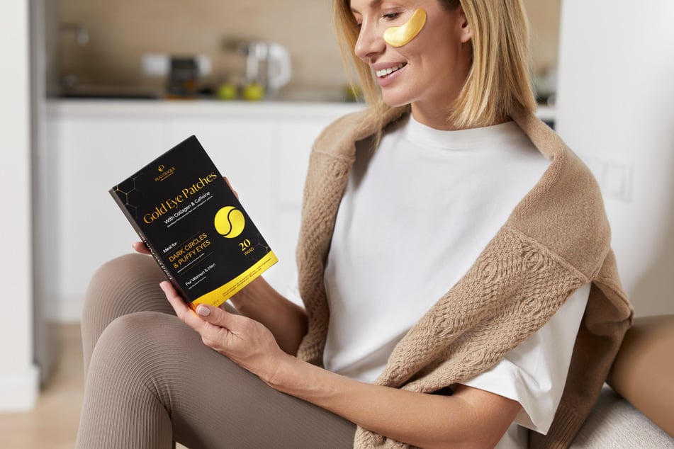 Für nur 15,25 Euro gibt's diese veganen Augenpads bei Amazon
