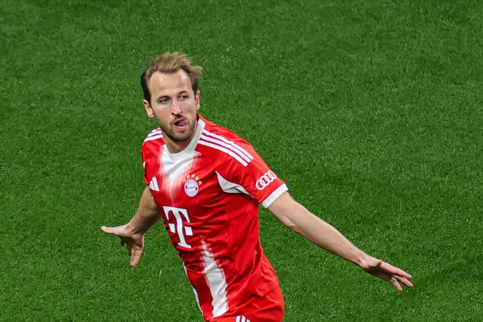 Torjäger Harry Kane hat den FC Bayern mit seinem Treffer zum 1:0 ins DFB-Pokal-Finale geführt.