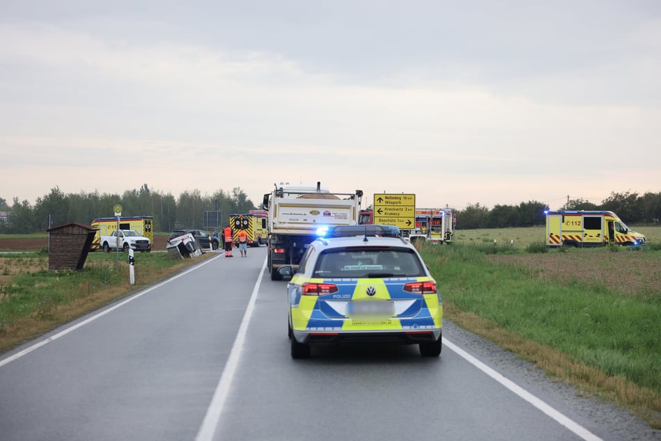 Der Einsatz auf der S111 läuft noch immer.