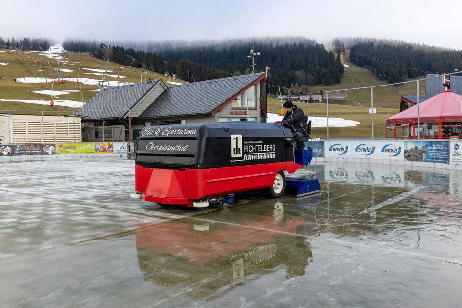 Die Kunsteisbahn am Fichtelberg öffnet am heutigen Montag um 10 Uhr.