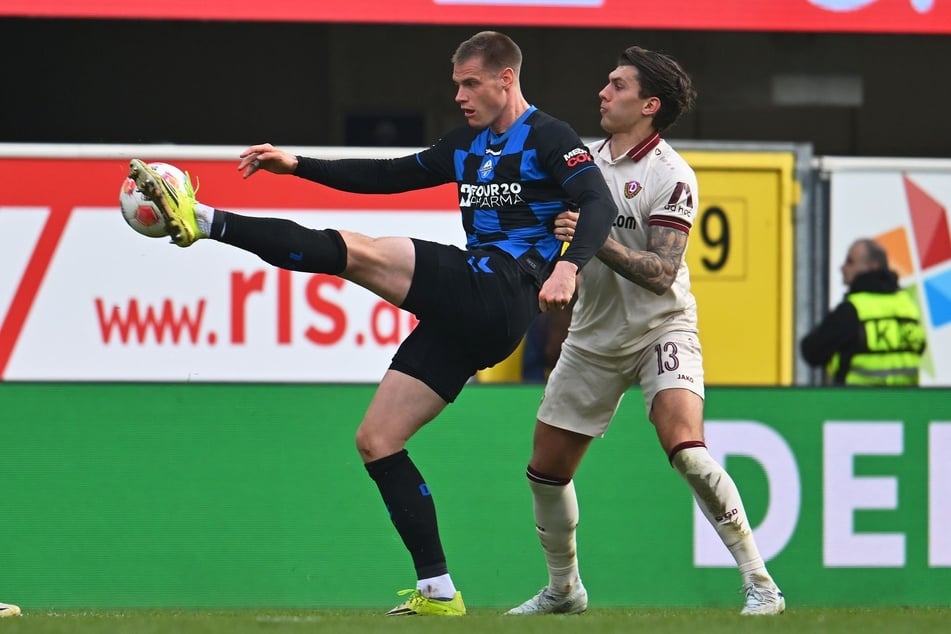 Julian Pauli (20, r.) weiß, dass Dynamo künftig bis zum Abpfiff durchziehen muss, wenn man in der Liga bleiben will.