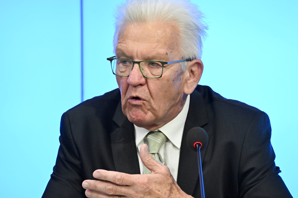 Winfried Kretschmann (76, Grüne) verfasste einen Brief an den Kanzler.