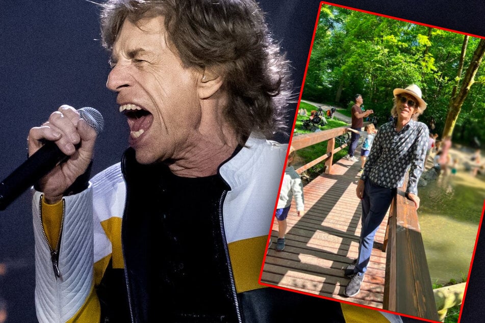 Vor Rolling-Stones-Konzert: Mick Jagger mischt sich unter Touris und überrascht mit Deutsch