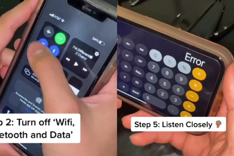 In a viral TikTok video, imnotjs3 explains how to unlock your iPhone with the calculator.