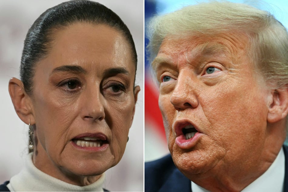 Mexico slammed US President Donald Trump's (r.) latest threat of 30% tariffs Saturday as an "unfair deal," according to a government statement.