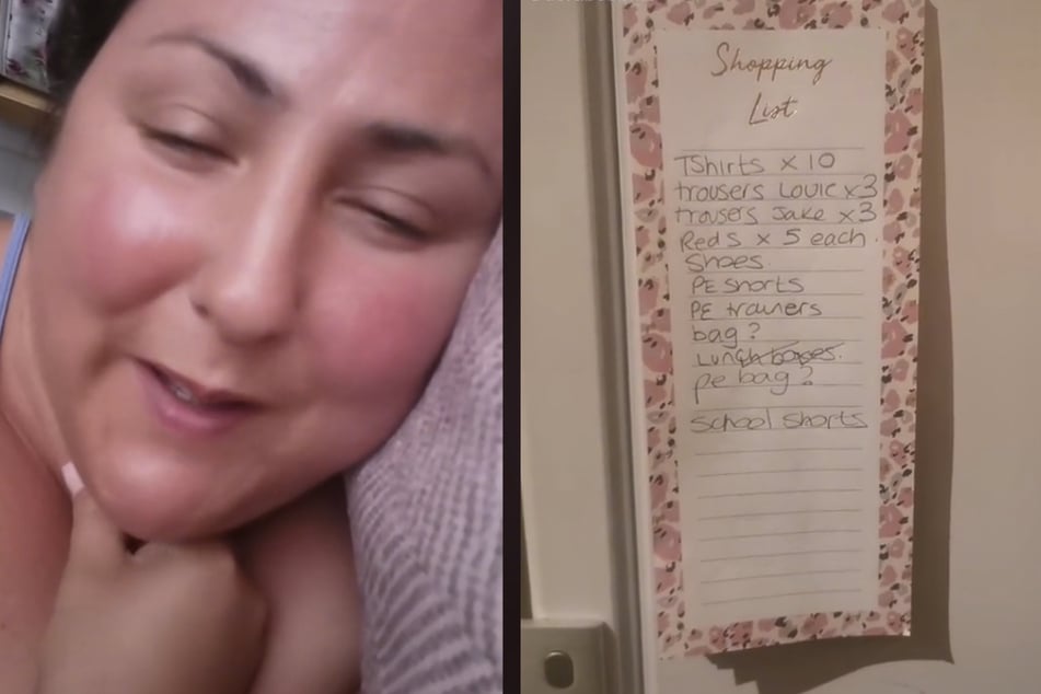 Mutter hängt Einkaufsliste an Kühlschrank: Was sie dann auf dem Tisch findet, rührt zu Tränen