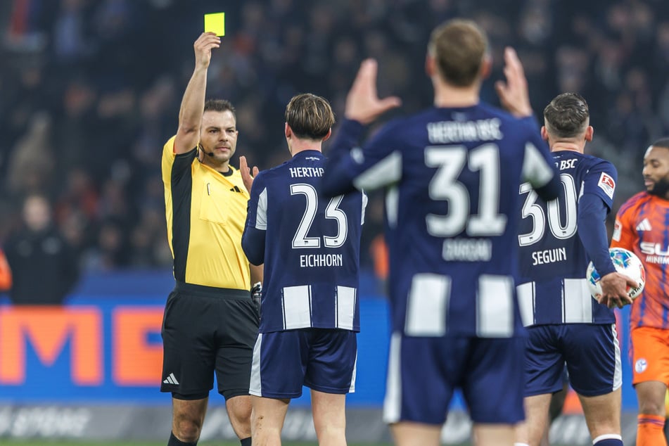 Hertha BSC muss erstmal ohne Top-Talent Kennet Eichhorn (16, 2.v.l.) auskommen.