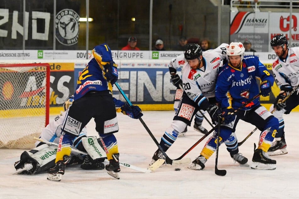 Dresdner Eislöwen gegen die Lausitzer Füchse - schon am zweiten Spieltag der neuen Saison, am 8. November (17 Uhr), ist Derbytime in der DEL 2 angesagt.