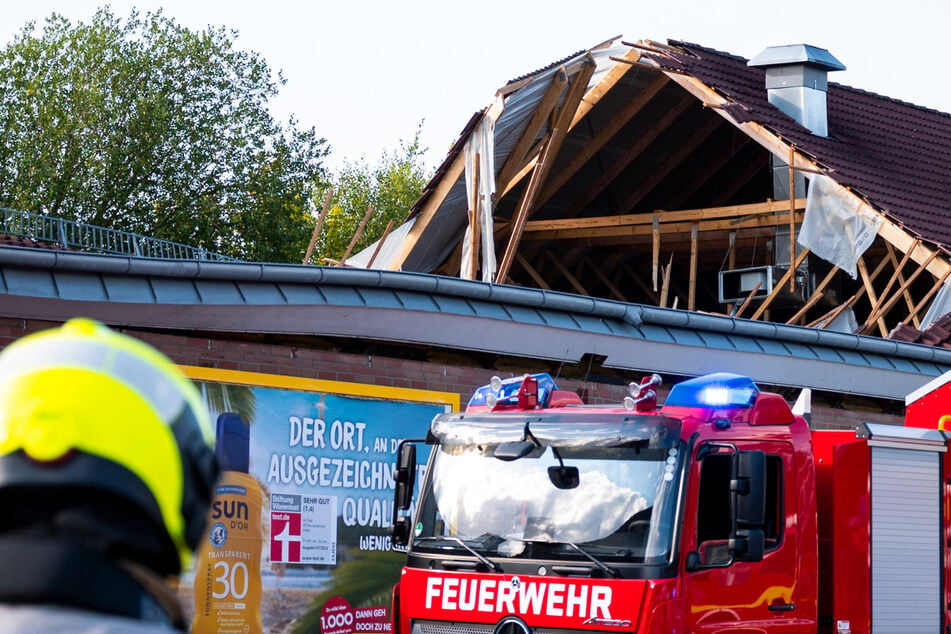 Supermarkt-Dach in Ratzeburg eingestürzt - Zwölf Verletzte