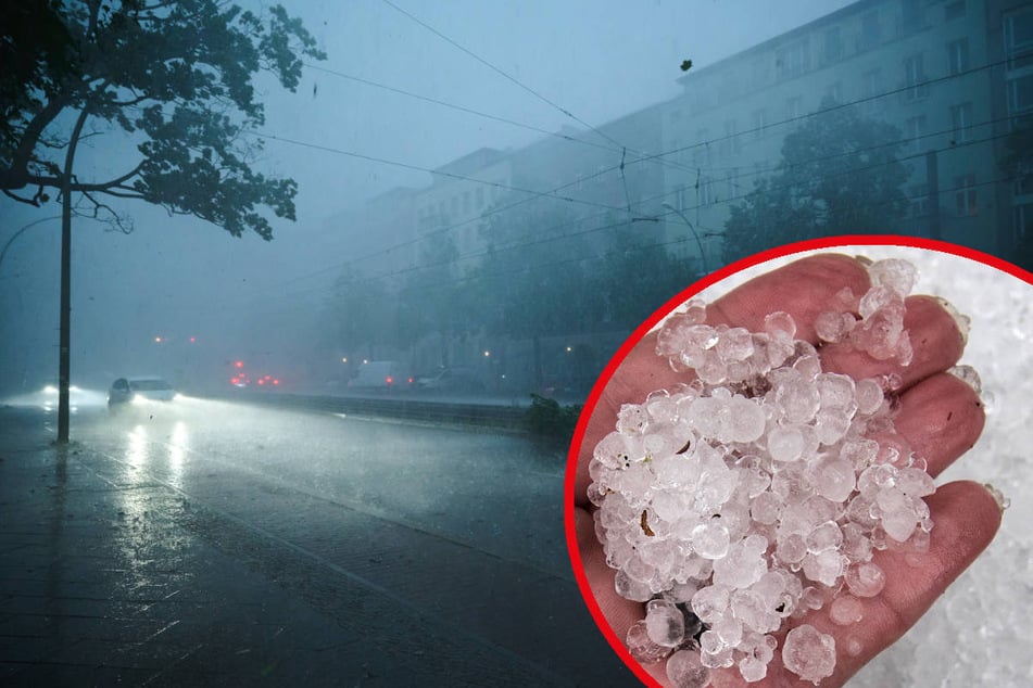 Hagelkörner bis vier Zentimeter: Unwetterwarnung für Berlin und Brandenburg