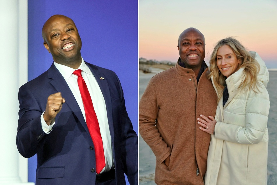 Tim Scott finds love after dropping out and endorsing Trump: "She said YES"