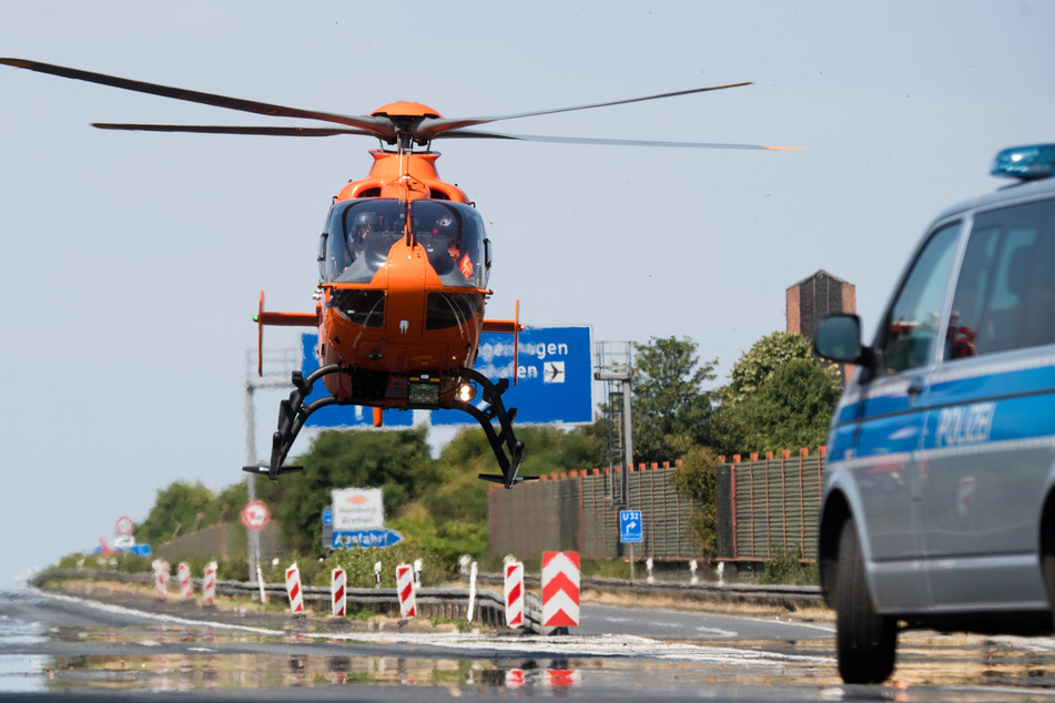 Zwei schwere Unfälle auf A7: Neun Menschen verletzt, ein Toter