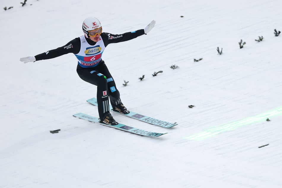 Hat zwischenzeitlich die Führung übernommen: Deutschlands Philipp Raimund (25).