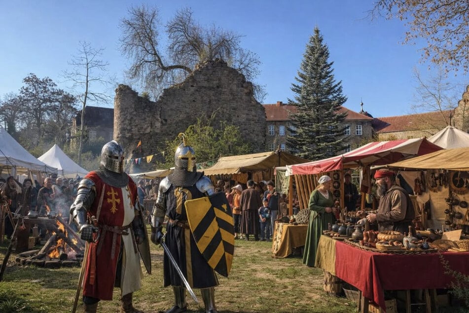 Auf der Veltheimsburg in Bebertal wartet das Mittelalterfest auf Euch.