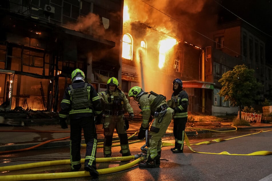 Hundreds of Russian drones swarmed Ukraine, causing damage and injuries in multiple cities.