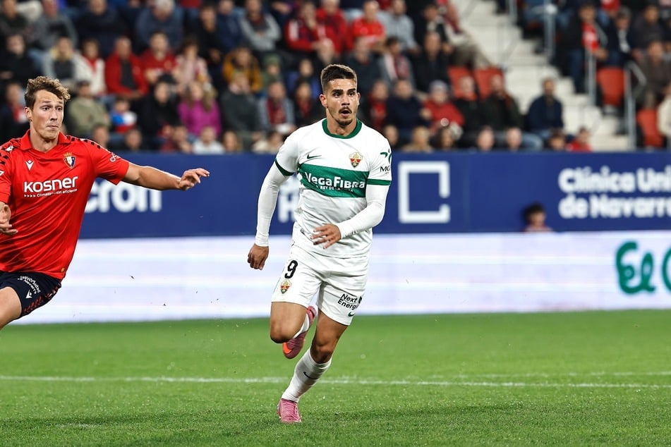 Andre Silva (29) trifft für den FC Elche aktuell in jedem Spiel.