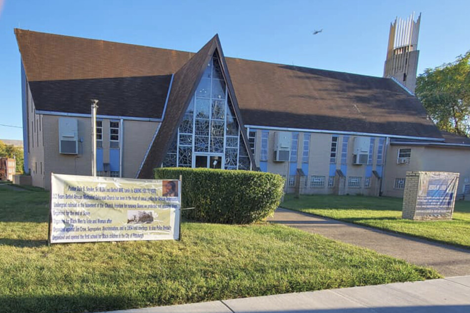 Today, the sanctuary of Bethel AME Church can seat only 900 people.