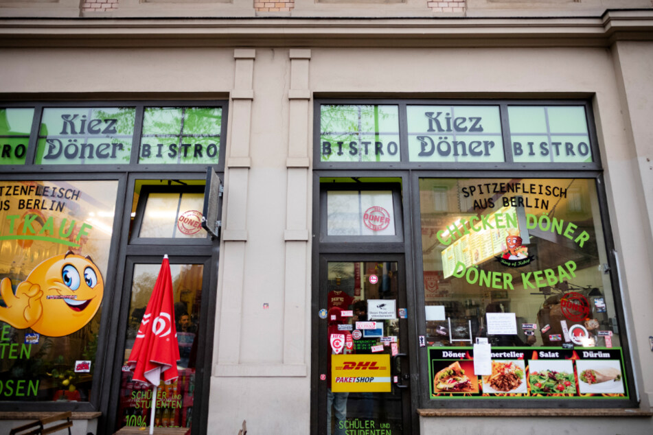 Der "Kiez"-Döner in Halle musste nun wegen der Corona-Krise schließen.