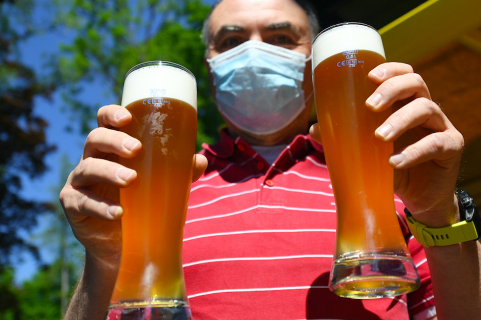 Nach den Biergärten öffnen in Bayern nun auch wieder die Restaurants.