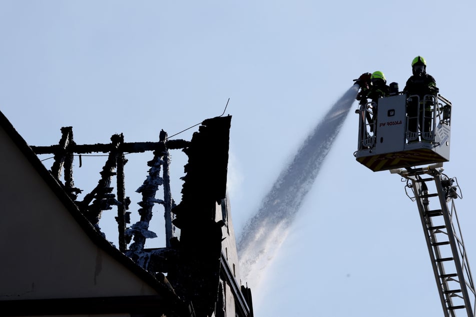 Nach Schlossbrand: Drohnenbilder für Denkmalschutz