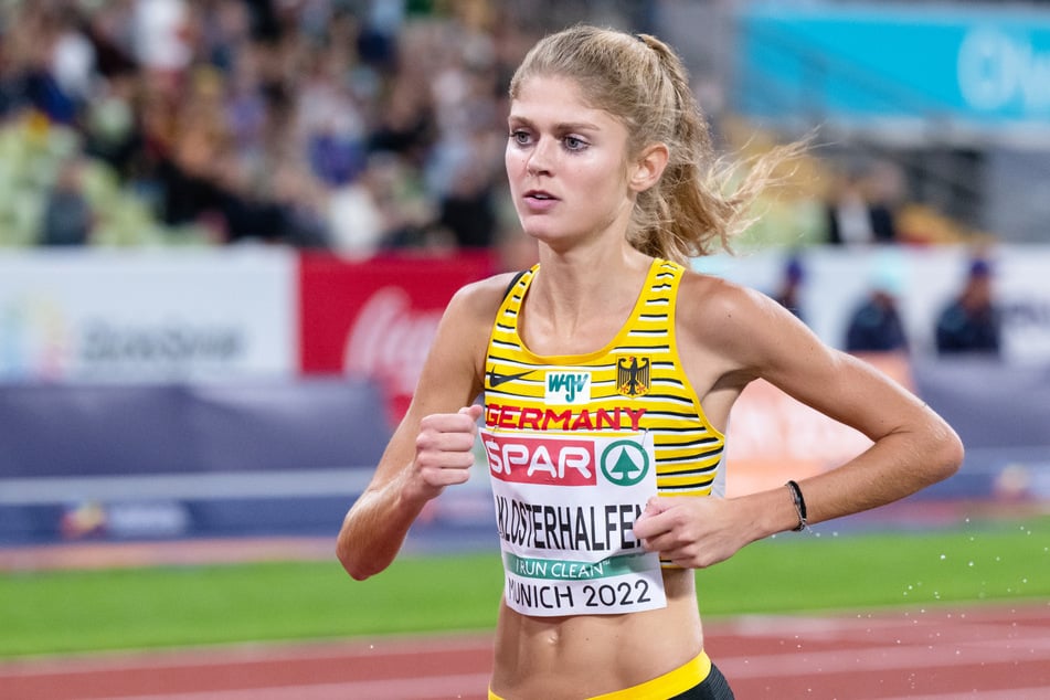 Konstanze Klosterhalfen (27) holte 2022 den EM-Titel über 5000 Meter in München. Den kann sie nun nicht verteidigen.