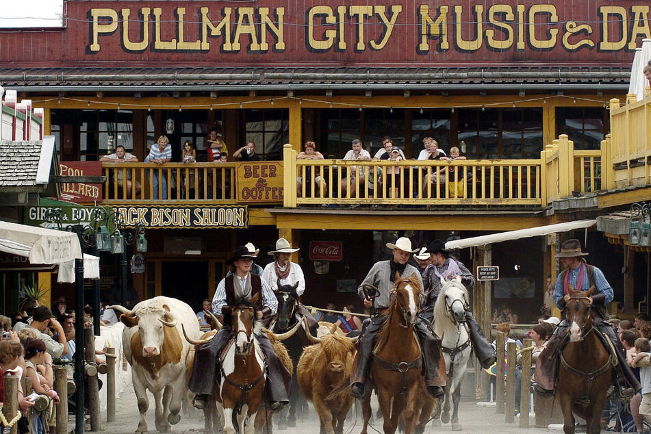 Auch zur Weihnachtszeit sorgt die Westernstadt "Pullman City" für Abwechslung und Wild-West-Erlebnisse.