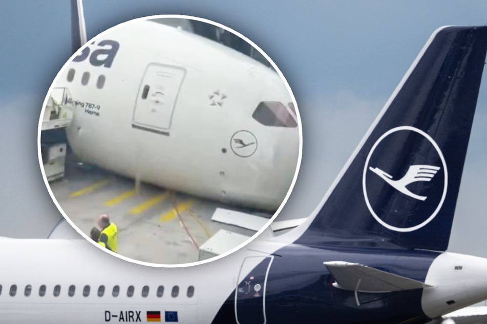 Lufthansa: Fahrwerk versagt! Lufthansa-Flugzeug kracht auf Boden, mehrere Verletzte