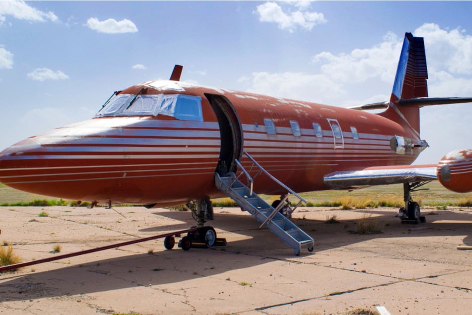 Das dritte Flugzeug von Elvis Presley, das als Attraktion zugänglich gemacht werden soll.
