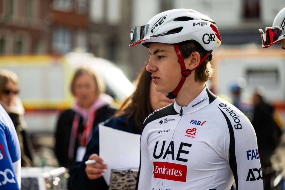Nachwuchs-Radprofi Moritz Mauss (18) verletzte sich am Wochenende schwer.