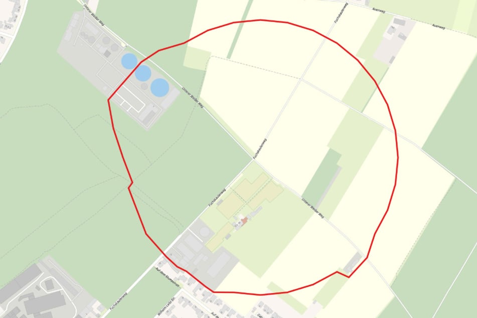 Der Evakuierungsradius wurde auf etwa 300 Meter rund um die Fundstelle festgesetzt. Betroffen waren etwa 20 Anwohnerinnen und Anwohner.